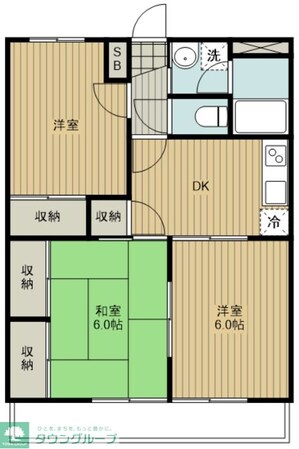 ラフェスタ深谷の物件間取画像